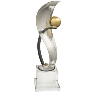 Sølv- og Guldbelagt Pokal # 390 mm