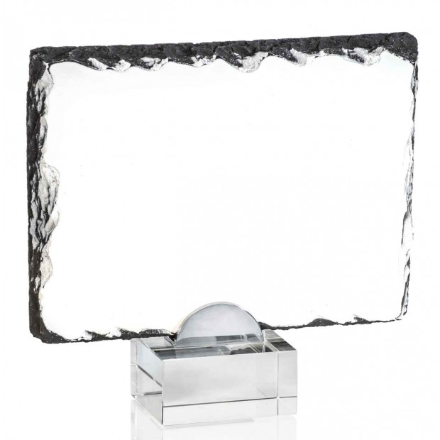 Firkantede Glasstatuetter # 180 - 230 mm