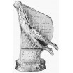 Statuette med Målmand # 260 mm