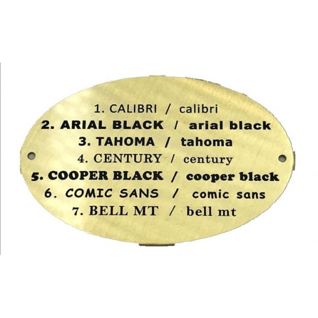 Messing # 150 x 100 mm Messing # 150 x 100 mm